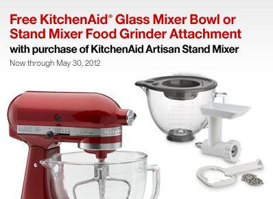 KitchenAid Accessory Offer