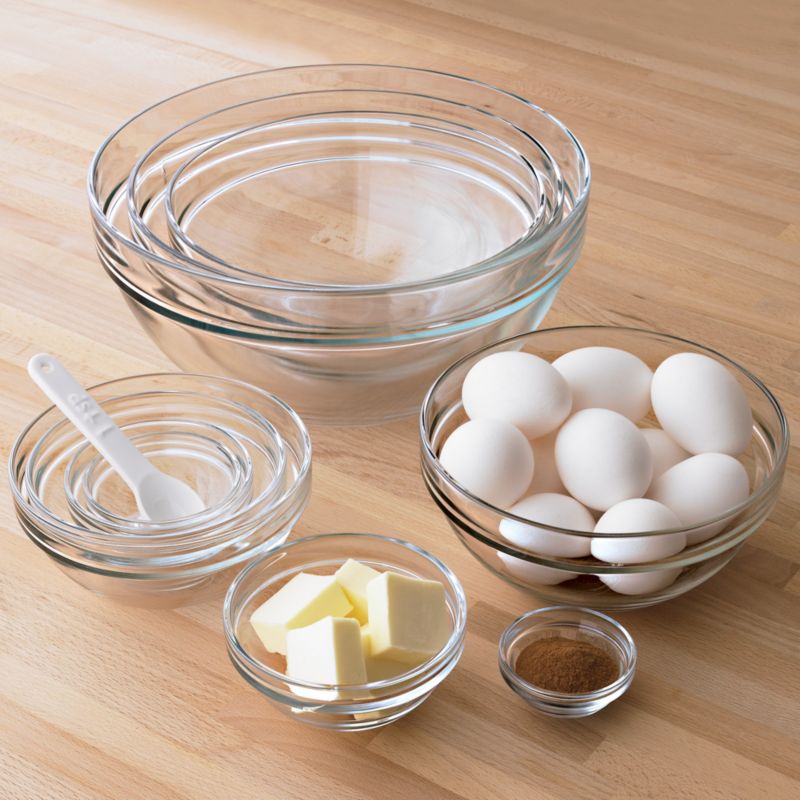 10-Piece Glass Bowl Set