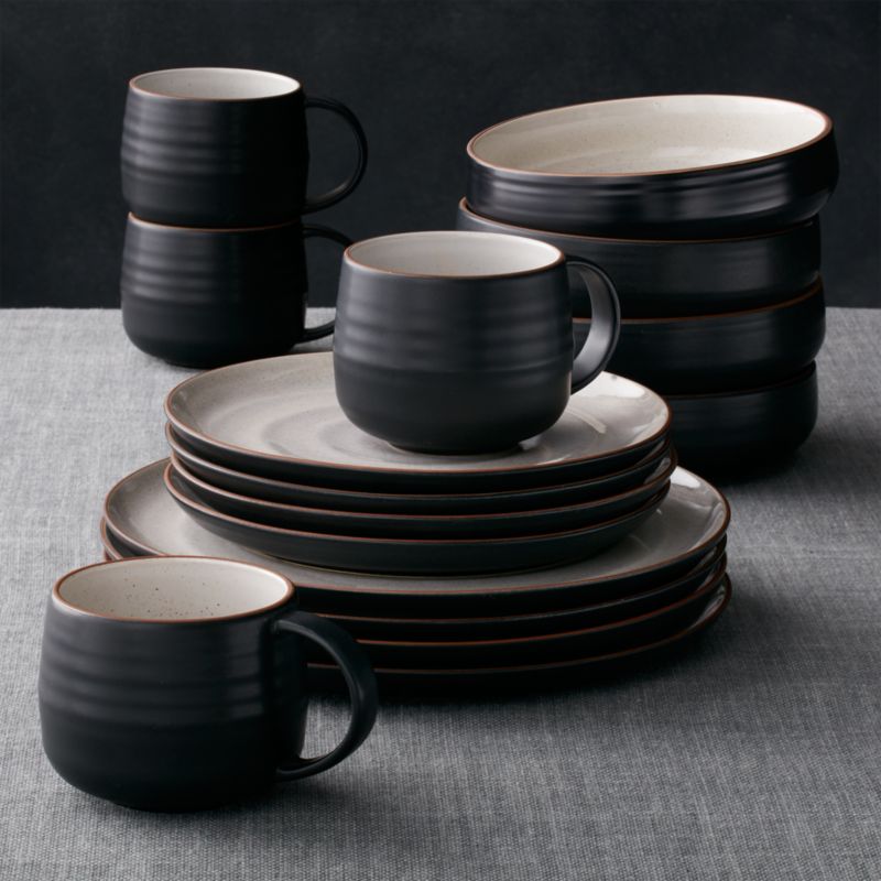 18th Street 16-Piece Dinnerware Set | Crate and Barrel