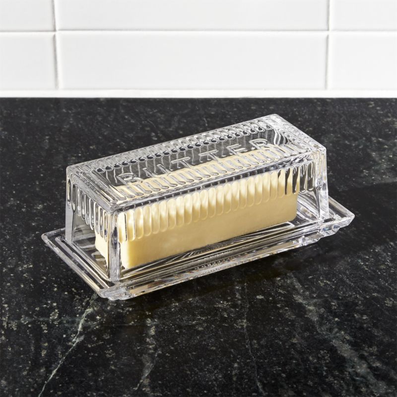 1 Stick Butter Dish Crate and Barrel
