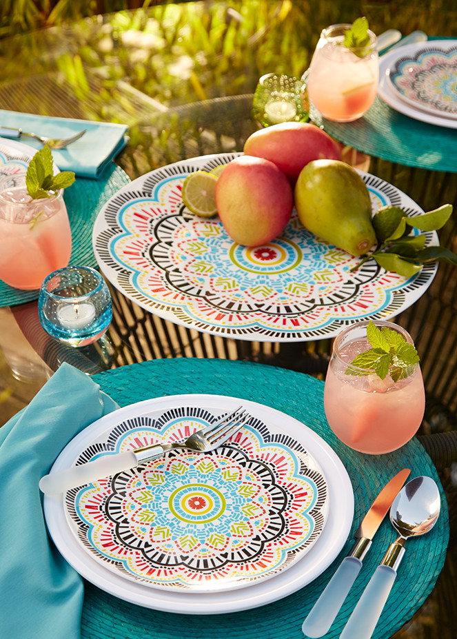 Melamine Dinnerware for Outdoor Dining Crate and Barrel