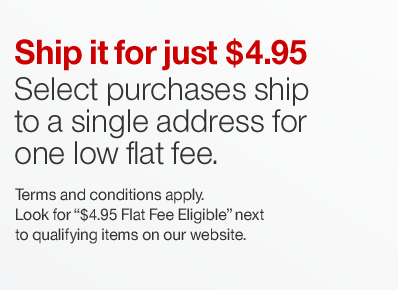 $4.95 Flat Fee Eligible
