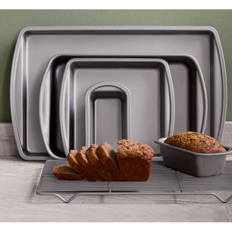 Crate and Barrel - Six-Piece Baking Set shopping in Crate and Barrel Baking Pans, Casseroles