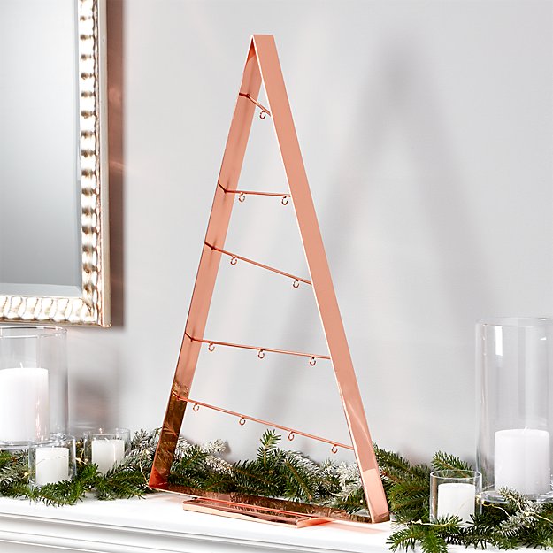 a frame 26 quot copper ornament tree crate and barrel a frame 26 quot copper ornament tree crate and barrel