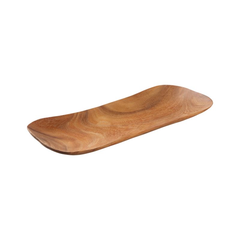 Acacia Natural 19"x8" Rectangular Platter