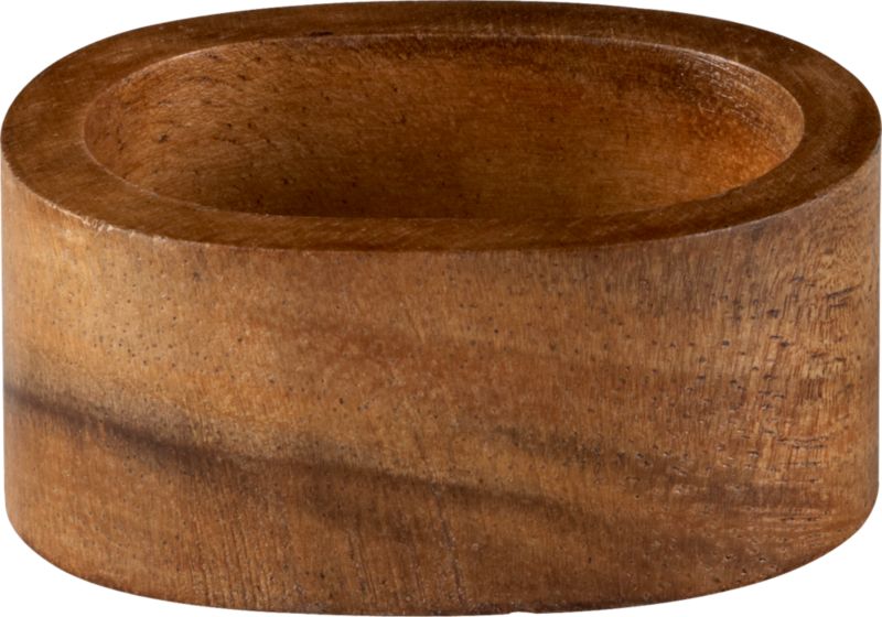 Acacia Oval Napkin Ring