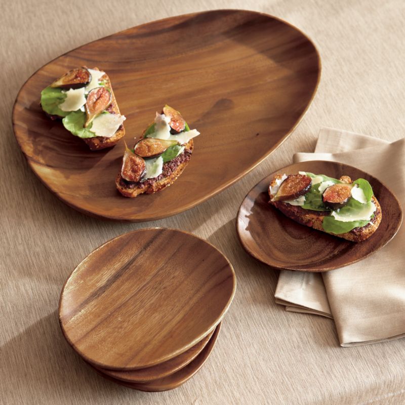 Acacia Platter/Appetizer Plate