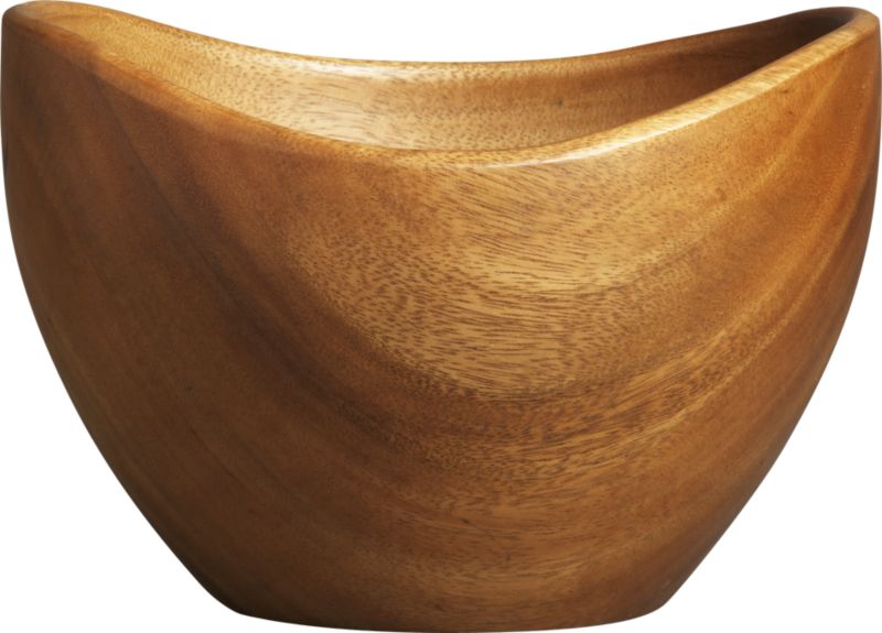 Acacia Wood Bowl Large