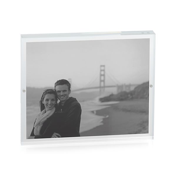 Acrylic 8x10 Block Picture Frame
