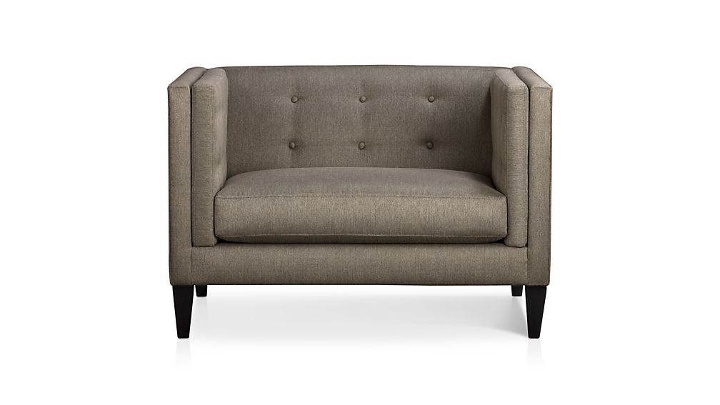 Aidan Tufted Armchair Crate and Barrel