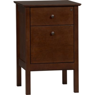 Ainsworth Cognac Single Filing Cabinet
