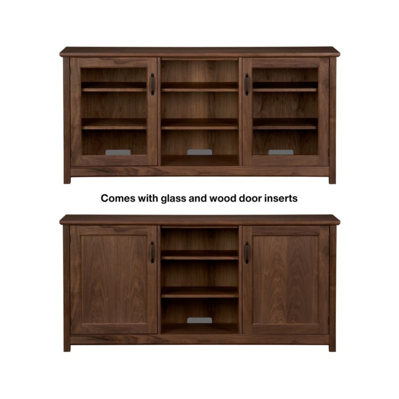 Walnut 64" Media Console.