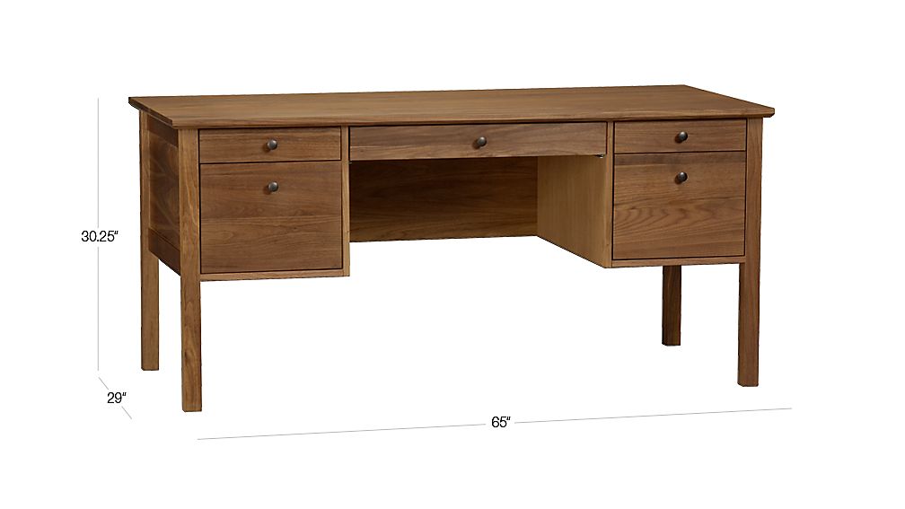 Ainsworth Walnut Desk Crate and Barrel