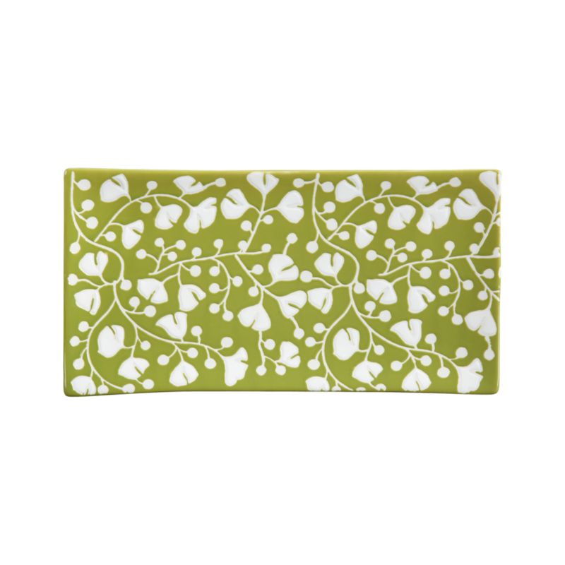 Akemi Green 12.5"x6.5" Platter