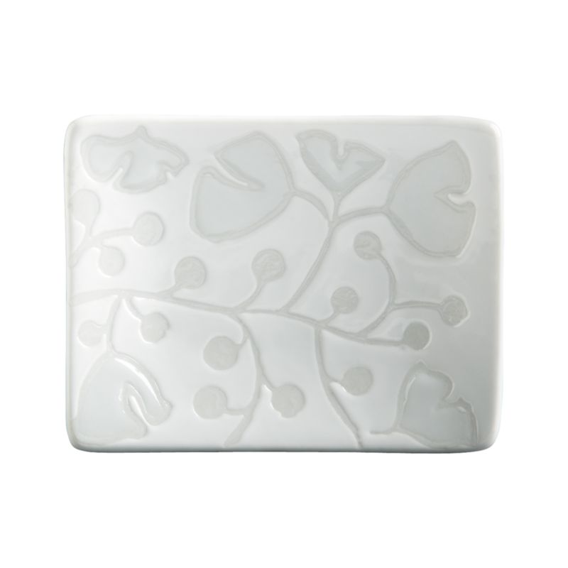 Akemi White 3.375"x2.5" Mini Dish