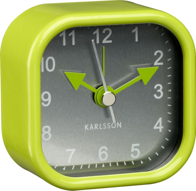 Green Alarm Clock