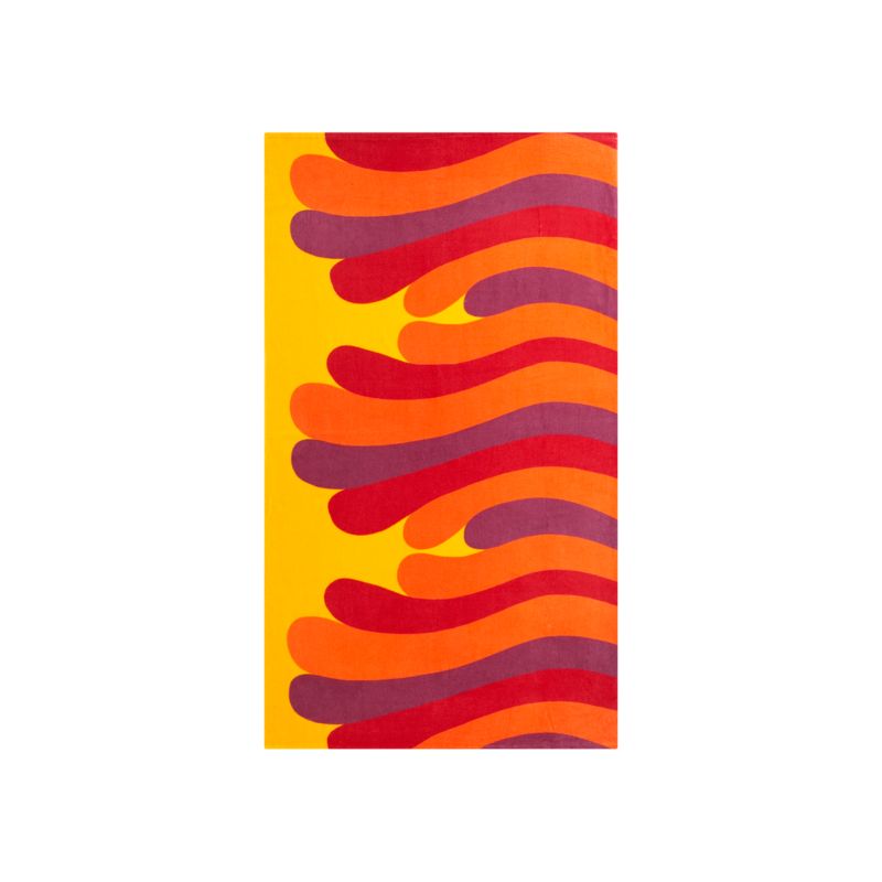 Marimekko Albatrossi Beach Towel, at Crate & Barrel