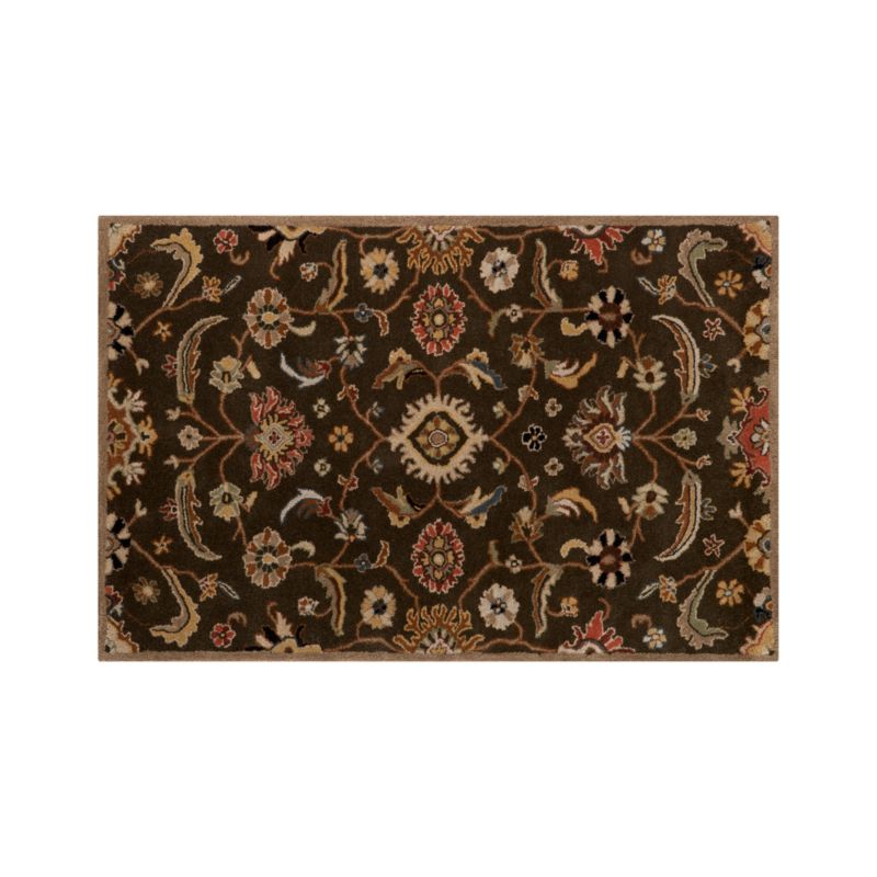 Aldo Espresso 4'x6' Rug