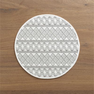 Alexandra White Placemat