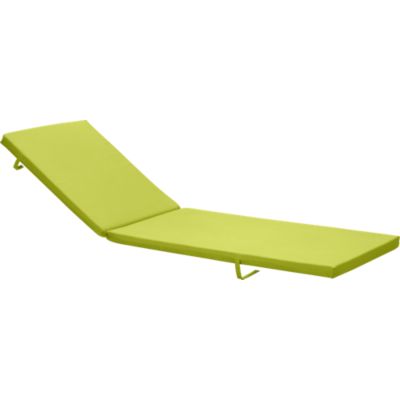 Alfresco Sunbrella® Apple Chaise Cushion