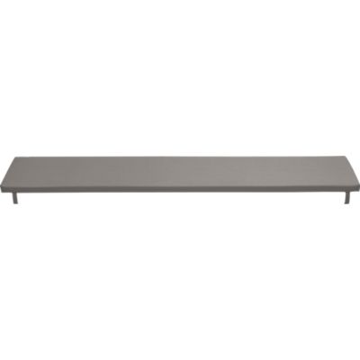 Alfresco Sunbrella® Graphite Dining Bench Cushion