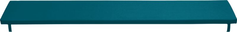 Alfresco Sunbrella® Peacock Dining Bench Cushion