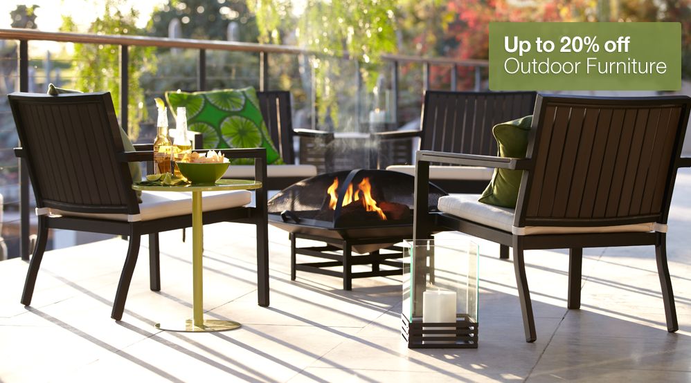 Alfresco Grey Lounge Set
