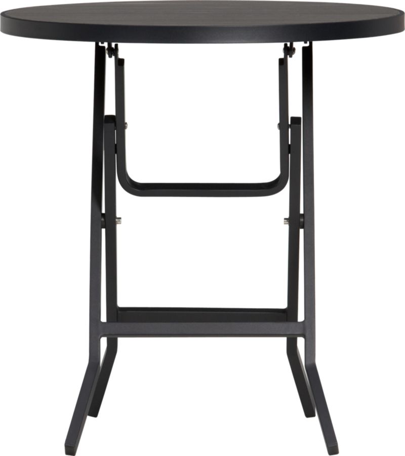 Alfresco Grey Folding Bistro Table