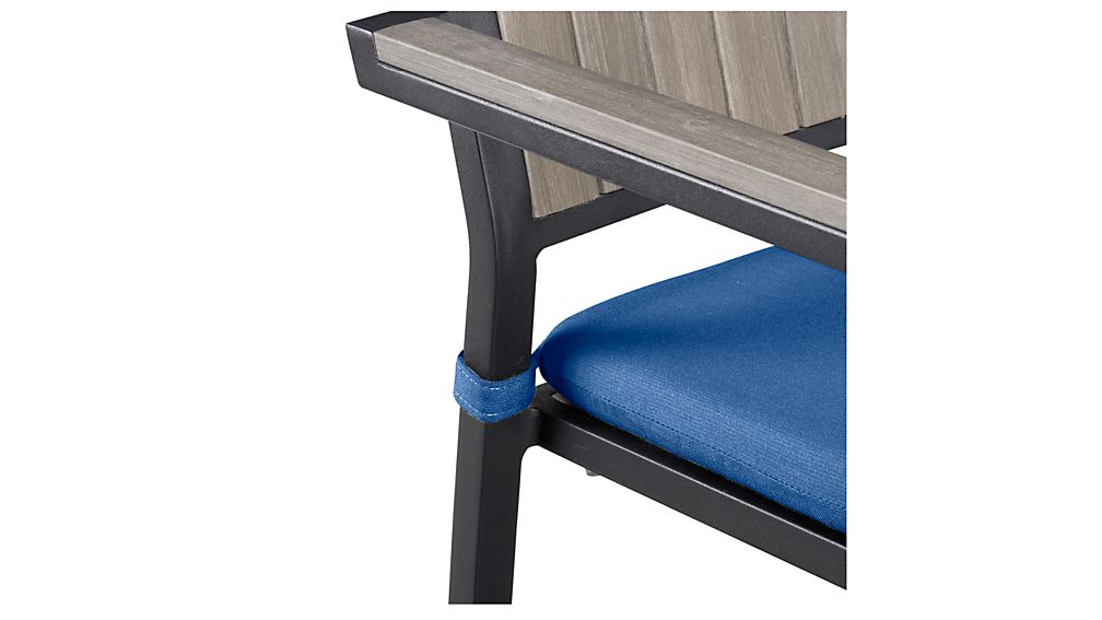 Alfresco Grey Dining Chair Crate and Barrel