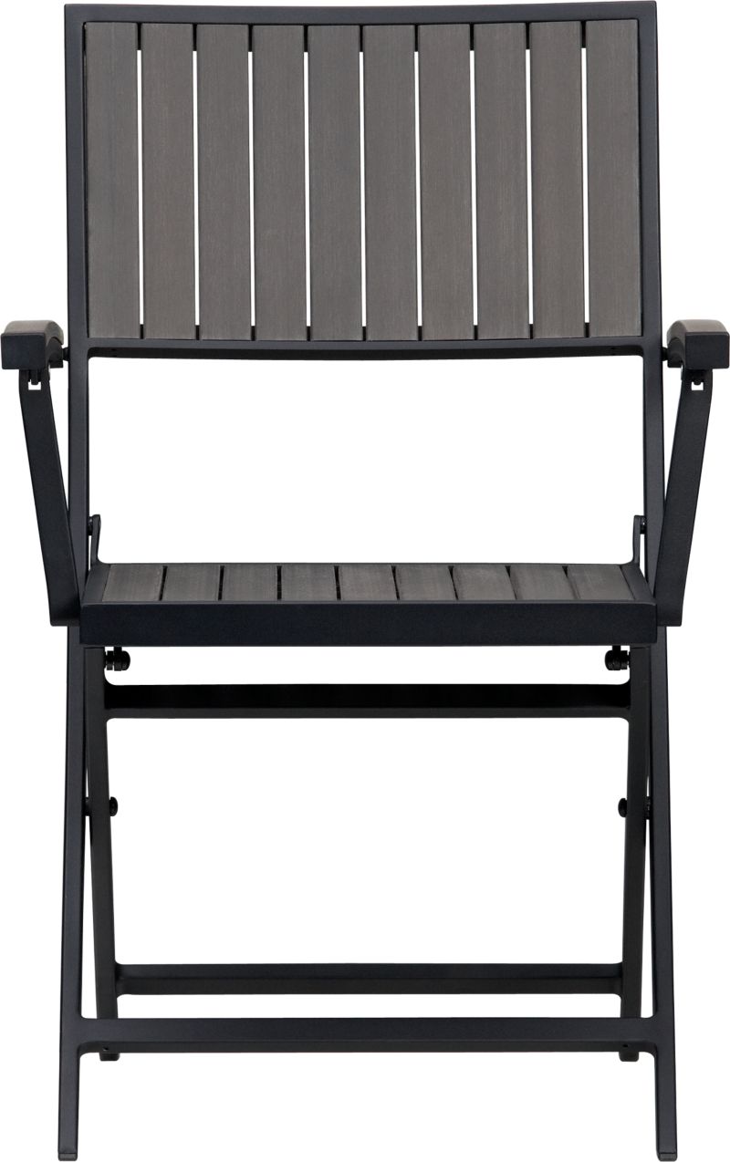 Alfresco Grey Folding Chair
