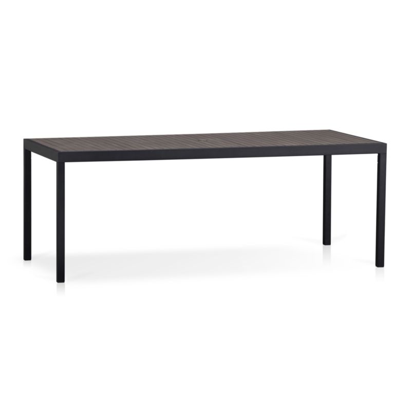 Alfresco Grey Rectangular Dining Table