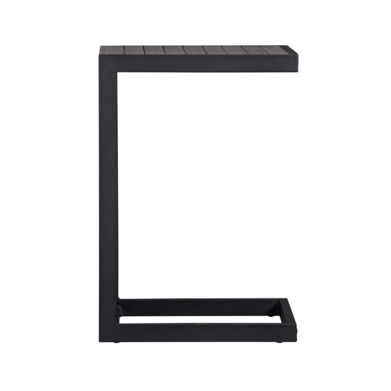 Alfresco Grey Side Table-Stool