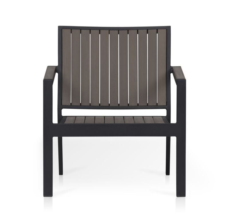 Alfresco Grey Lounge Chair. (13.5" seat).