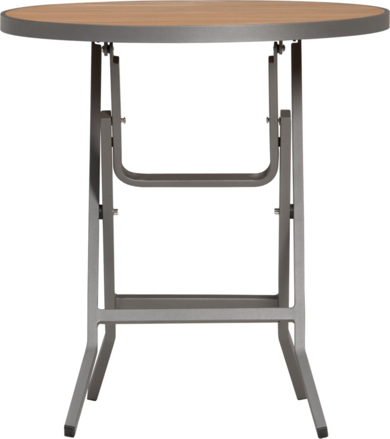 Alfresco Natural Folding Bistro Table