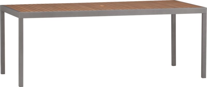 Alfresco Natural Rectangular Dining Table