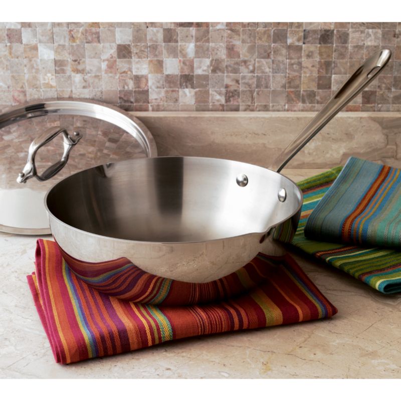 All-Clad (r) Stainless Saucier with Lid