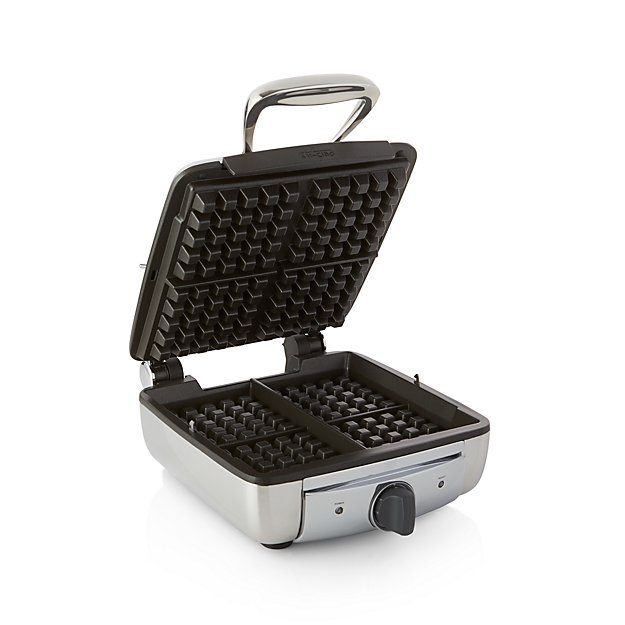 AllClad ® 4Slice Belgian Waffle Maker Crate and Barrel