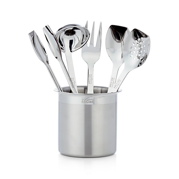 all clad serving utensils