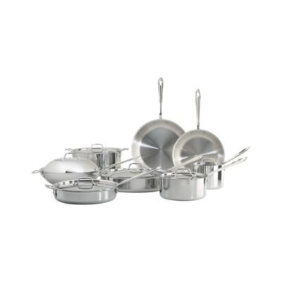 All-Clad® Stainless 14-Piece Cookware Set with Bonus