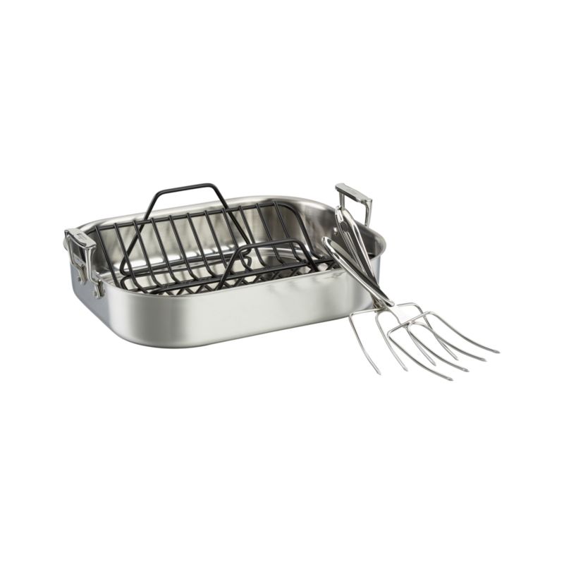 All-Clad® Stainless Roaster Set
