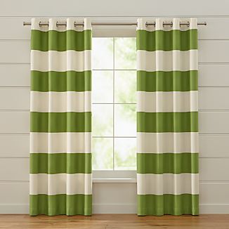 Extended Curtain Rod Brackets Green Floral Curtain Panels