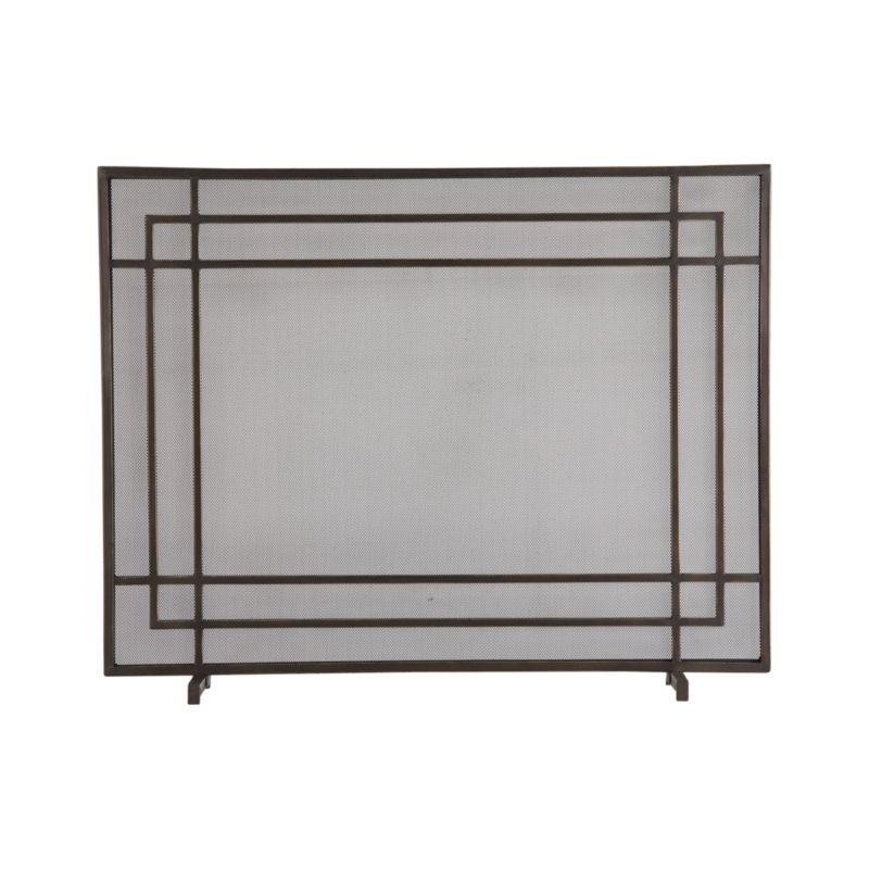 Alton II Bronze Fireplace Screen