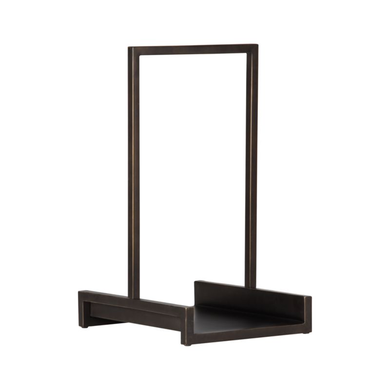 Alton Bronze Log Holder