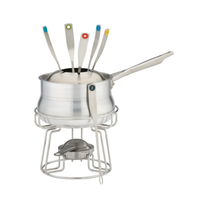 9-Piece Anolon® Chef Clad Fondue Set