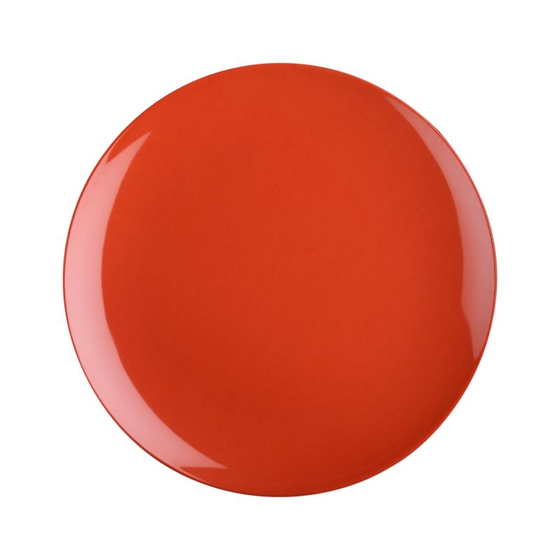 Andros Orange 10.5" Melamine Dinner Plate
