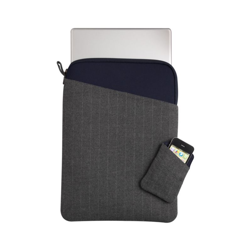Charcoal Grey Angle Phone and Laptop Sleeves