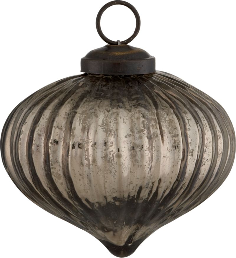 Antique Grooved Onion Ornament