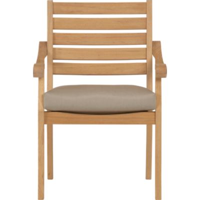Arbor Dining Chair with Sunbrella Stone Cushion