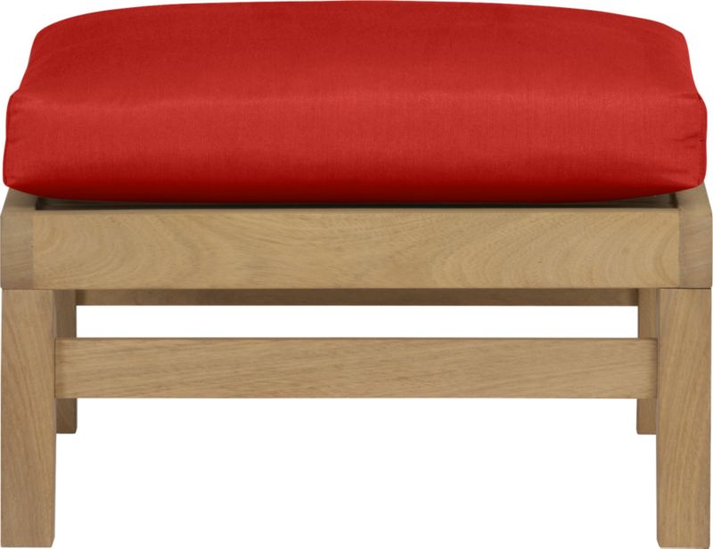 Arbor Ottoman with Sunbrella® Caliente Cushion