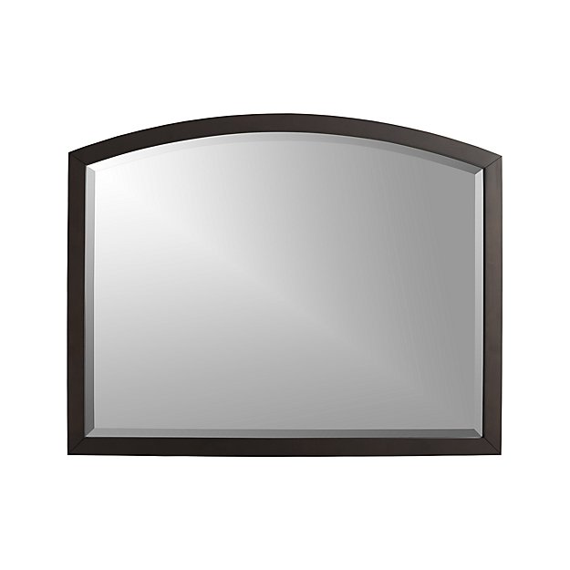 Arch Charcoal Wall Mirror Crate and Barrel
